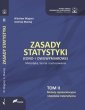 okładka książki - Zasady Statystyki jedno i dwuwymiarowej.