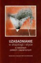 okładka książki - Uzasadnienie w aksjologii i etyce