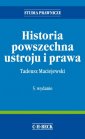 okładka książki - Historia powszechna ustroju i prawa.