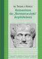 okładka książki - Komentarz do Hermeneutyki Arystotelesa.