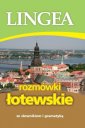 okładka podręcznika - Rozmówki łotewskie ze słownikiem