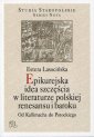 okładka książki - Epikurejska idea szczęścia w literaturze