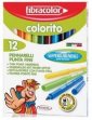 zdjęcie produktu - Pisaki Colorito 2,6 mm (12 kol.)