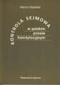 okładka książki - Kontrola sejmowa w polskim prawie