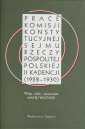 okładka książki - Prace Komisji Konstytucyjnej Sejmu