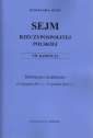 okładka książki - Sejm Rzeczypospolitej Polskiej