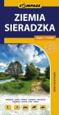 okładka książki - Ziemia Sieradzka mapa turystyczna