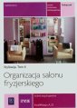 okładka podręcznika - Organizacja salonu fryzjerskiego.