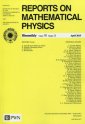 okładka książki - Reports on Mathematical Physics