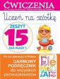 okładka podręcznika - Uczeń na szóstkę. Zeszyt 15. Ćwiczenia