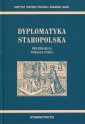 okładka książki - Dyplomatyka staropolska