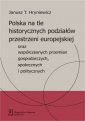 okładka książki - Polska na tle historycznych podziałów