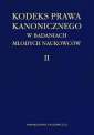 okładka książki - Kodeks Prawa Kanonicznego w badaniach