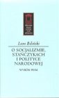 okładka książki - O socjalizmie, stańczykach i polityce