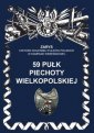 okładka książki - 59 pułk piechoty wielkopolskiej.