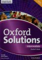 okładka podręcznika - Oxford Solutions Intermediate.