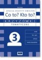 okładka książki - Krzyżówki tematyczne 3. Co to?