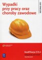 okładka podręcznika - Wypadki przy pracy oraz choroby