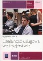 okładka podręcznika - Działaność usługowa we fryzjerstwie.