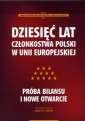 okładka książki - Dziesięć lat członkostwa Polski