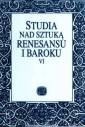 okładka książki - Studia nad sztuką renesansu i baroku.