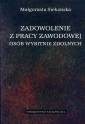 okładka książki - Zadowolenie z pracy zawodowej osób