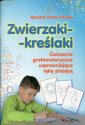 okładka książki - Zwierzaki-kreślaki. Ćwiczenia grafomotoryczne...