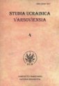 okładka książki - Studia Ucrainica Varsoviensia 4