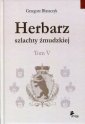 okładka książki - Herbarz szlachty żmudzkiej. Tom