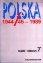 okładka książki - Polska 1944/45-1989. Studia i materiały.