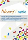 okładka książki - Nazwij i wpisz. Ćwiczenia służące