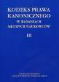 okładka książki - Kodeks Prawa Kanonicznego w badaniach