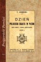 okładka książki - Dzień polskiego skauta w pieśni.