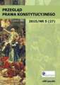 okładka książki - Przegląd Prawa Konstytucyjnego