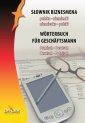 Słownik biznesmena polsko-niemiecki, - okładka książki