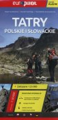 okładka książki - Tatry Polskie i Słowackie mapa