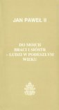 okładka książki - Do moich braci i sióstr - ludzi