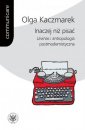 okładka książki - Inaczej niż pisać. Lévinas i antropologia