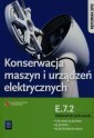 okładka podręcznika - Konserwacja maszyn i urządzeń elektrycznych....