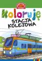 okładka książki - Koloruję. Stacja kolejowa