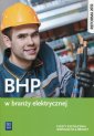 okładka podręcznika - BHP w branży elektrycznej. Szkoła