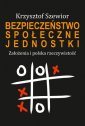 Bezpieczeństwo społeczne jednostki. - okładka książki