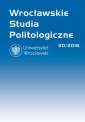 okładka książki - Wrocławskie Studia Politologiczne