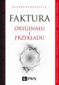 okładka książki - Faktura oryginału i przekładu.