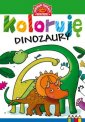 okładka książki - Koloruję dinozaury