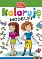 okładka książki - Koloruję modelki