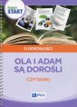 okładka podręcznika - Pewny start. Ola i Adam są dorośli.