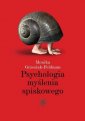 okładka książki - Psychologia myślenia spiskowego