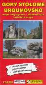 okładka książki - Góry Stołowe Broumovsko mapa turystyczna