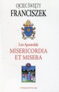 okładka książki - List Apostolski Misericordia et